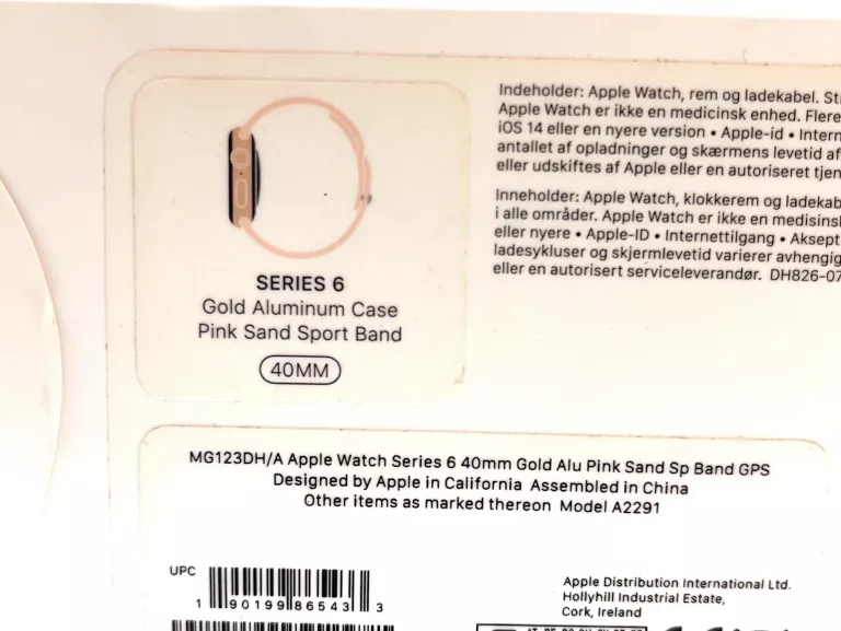 APPLE WATCH SERIES 6 GOLD