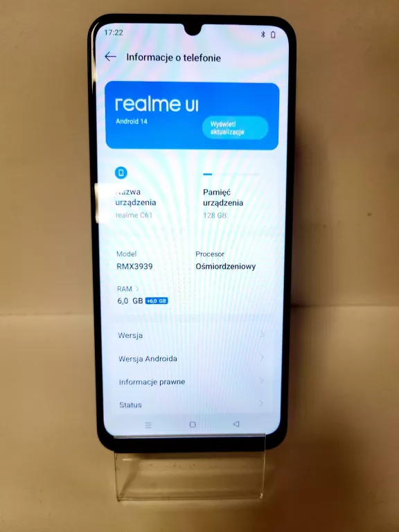 TELEFON REALME C61 - Z SIECI PLAY -