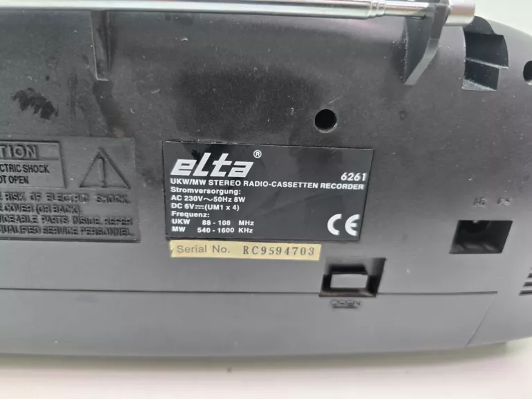 RADIOMAGNETOFON ELTA 6261 FM
