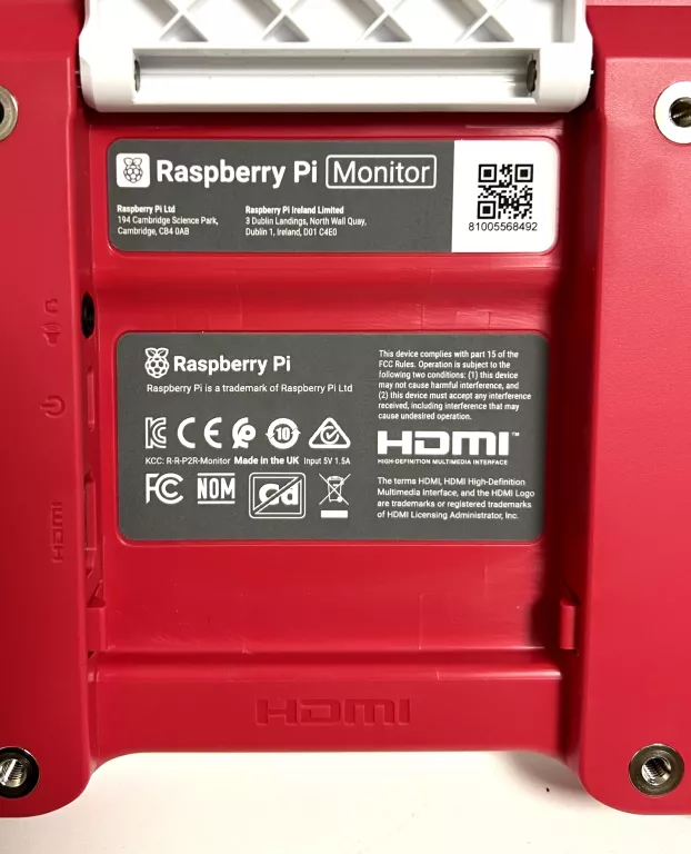 RASPBERRY PI MONITOR - EKRAN LCD IPS 15,6