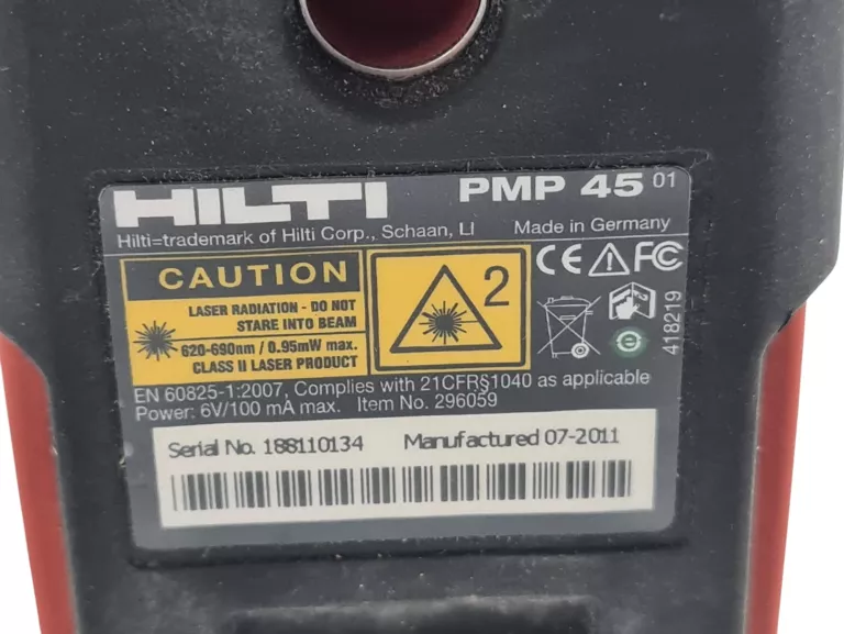 LASER HILTI PMP 45