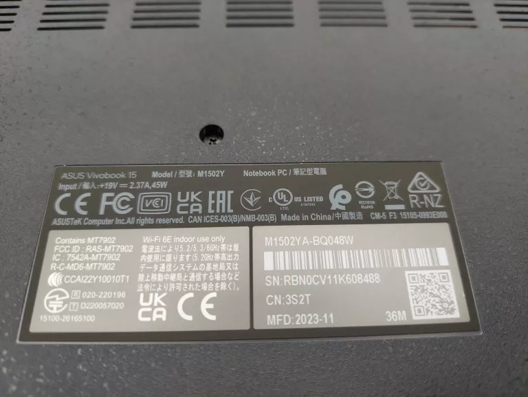 LAPTOP ASUS VIVOBOOK 15 GWARANCJA 09.01.2025R.