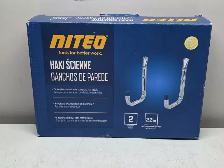 HAKI ŚCIENNE NITEO 2 SZT 22 KG