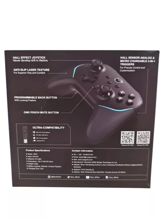 PAD NYXI MASTER P1 PC/NS/IOS/ANDROID