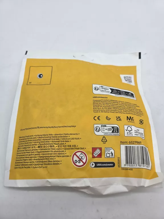 SASZETKA POLYBAG LEGO CREATOR 30690 MALOWANIE PISANEK Z KURCZACZKIEM