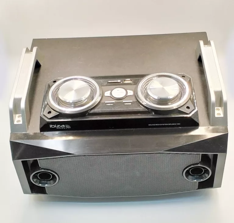BOOMBOX 120W IBIZA SPLBOX120 ZESTAW
