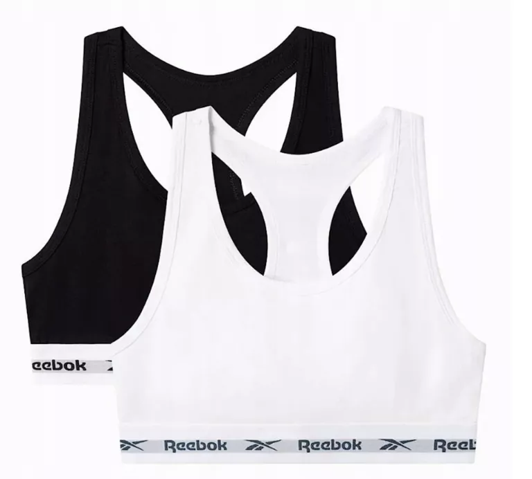 STANIK SPORTOWY TOP DAMSKI KOMPLET REEBOK 2PACK MIX FRANKIE-AW24-MIX S