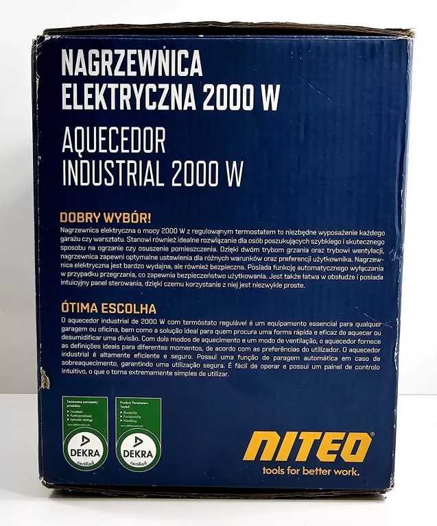 NITEO NAGRZEWNICA