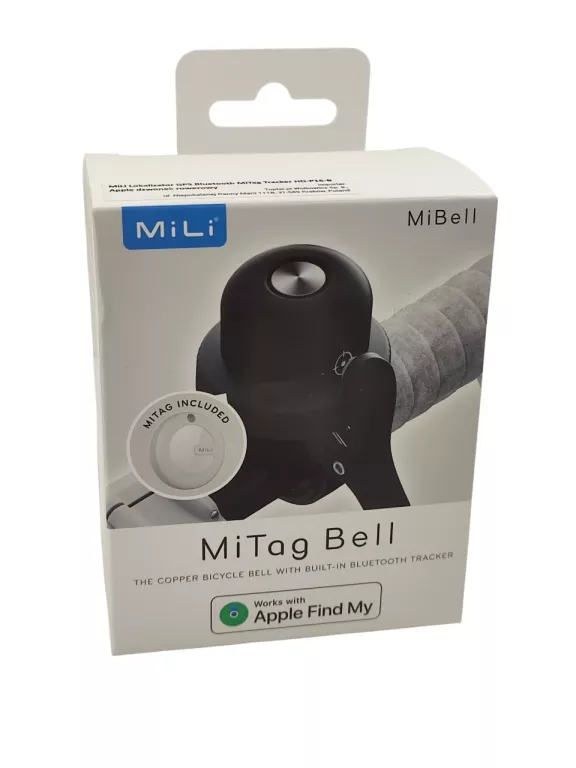 LOKALIZATOR GPS MITAG MILI MIBELL DO ROWERU DZWONEK ROWEROWY IOS APPLE