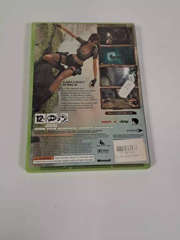 LARA CROFT TOMB RIDER LEGEND NA XBOX 360