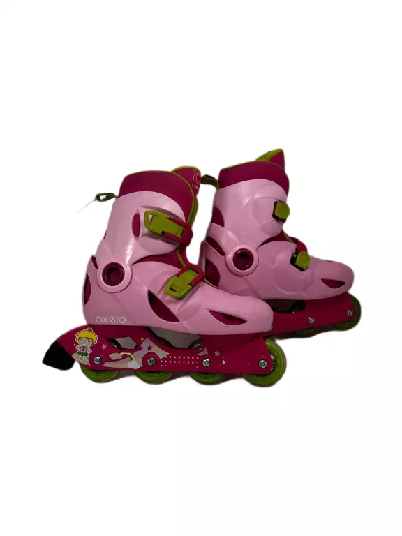 ROLKI OXELO RÓŻOWE 34-36 KID ROSA