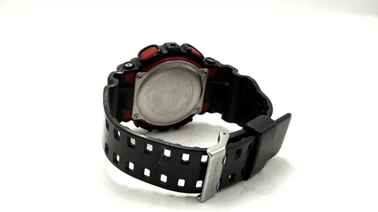 ZEGAREK CASIO G-SHOCK GA-100 CZARNO CZERWONY