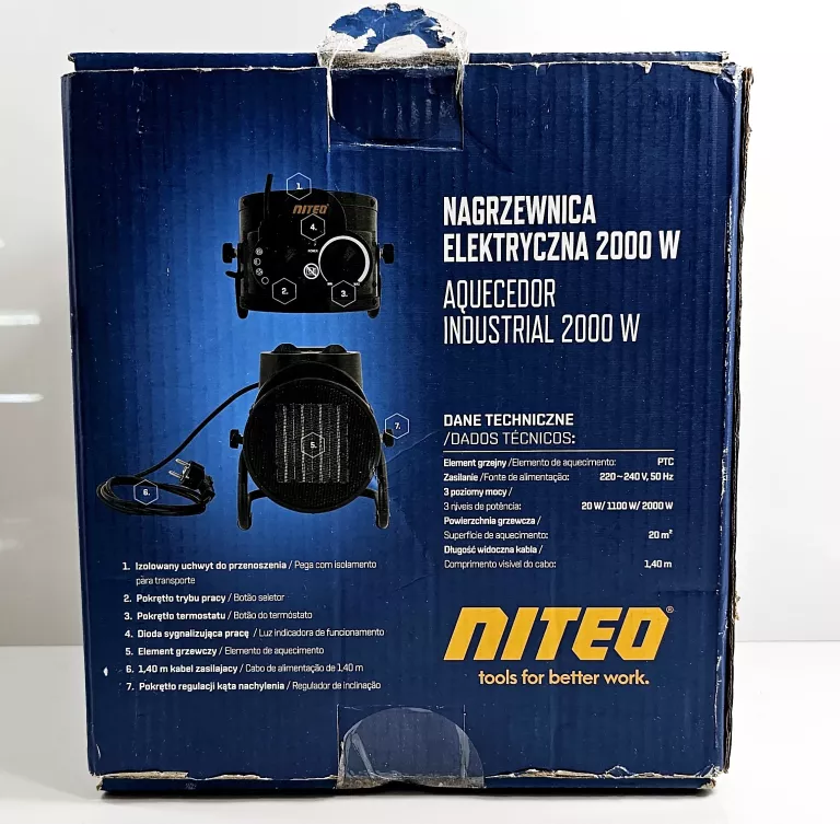 NITEO NAGRZEWNICA