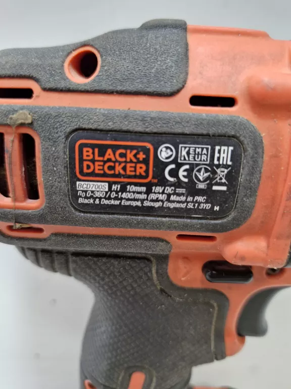 WKRĘTARKA BLACK DECKER BCD700S