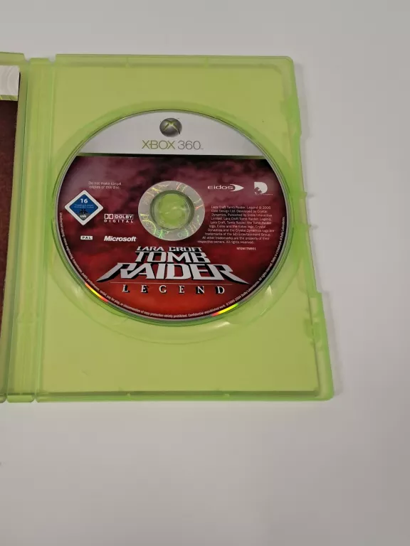 LARA CROFT TOMB RIDER LEGEND NA XBOX 360