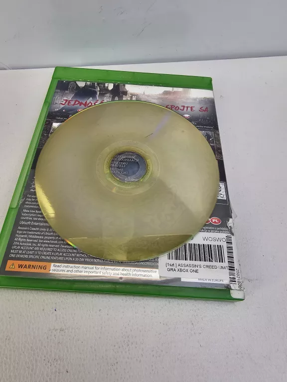 GRA ASSASSINS CREED UNITY XBOX ONE