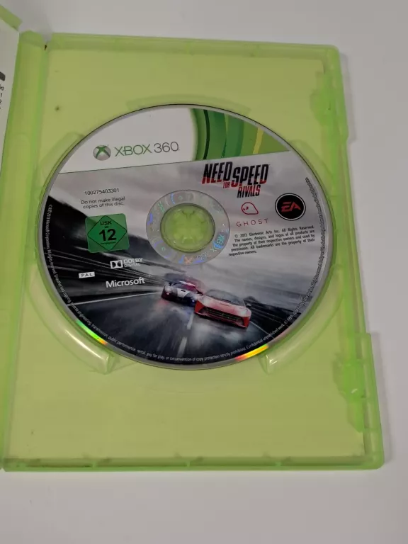 NEED FOR SPEED RIVALS NA XBOX 360