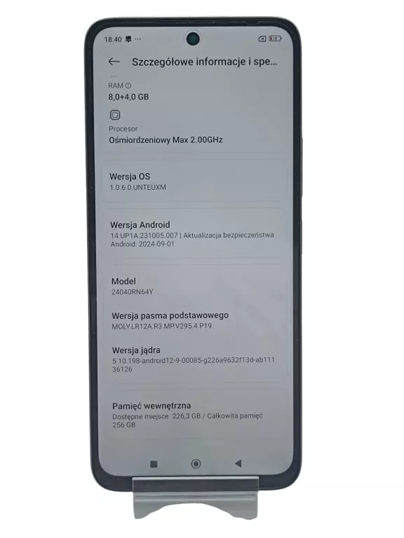 TELEFON XIAOMI REDMI 13 8/256GB KOMPLET W BARDZO DOBRYM STANIE!