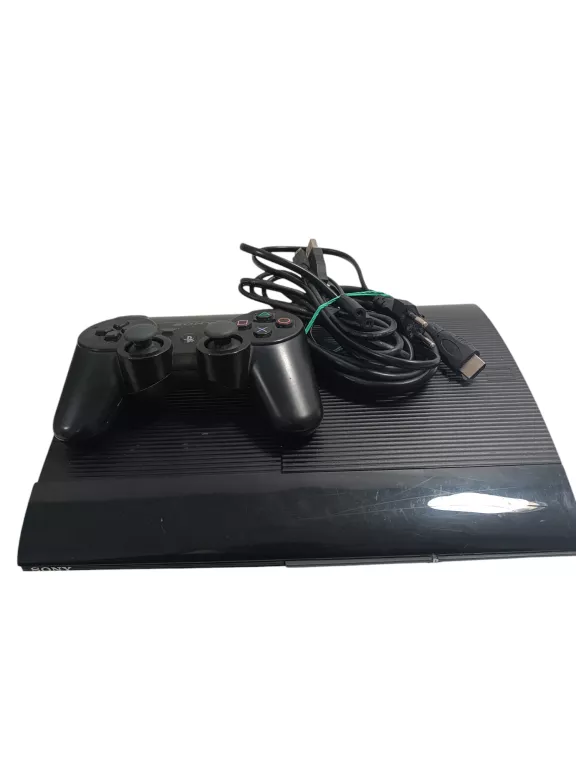 KONSOLA PS3 SUPER SLIM 12GB PAD ZASILACZ HDMI