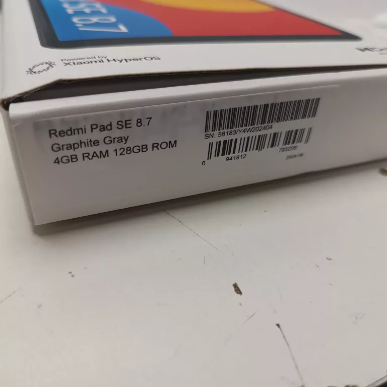 TABLET XIAOMI REDMI PAD SE 8,7 4/128GB