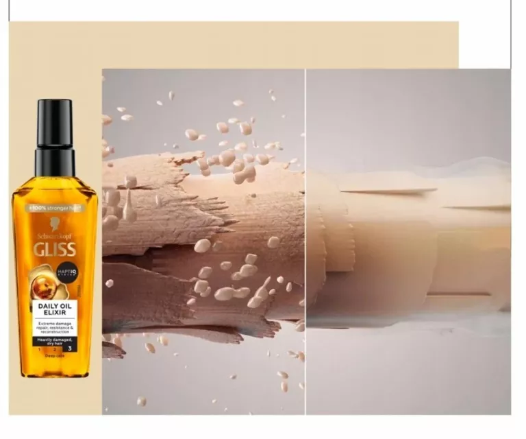 GLISS KUR DAILY OIL ELIXIR ODŻYWCZY ELIKSIR DO WŁOSÓW SUCHYCH 75ML