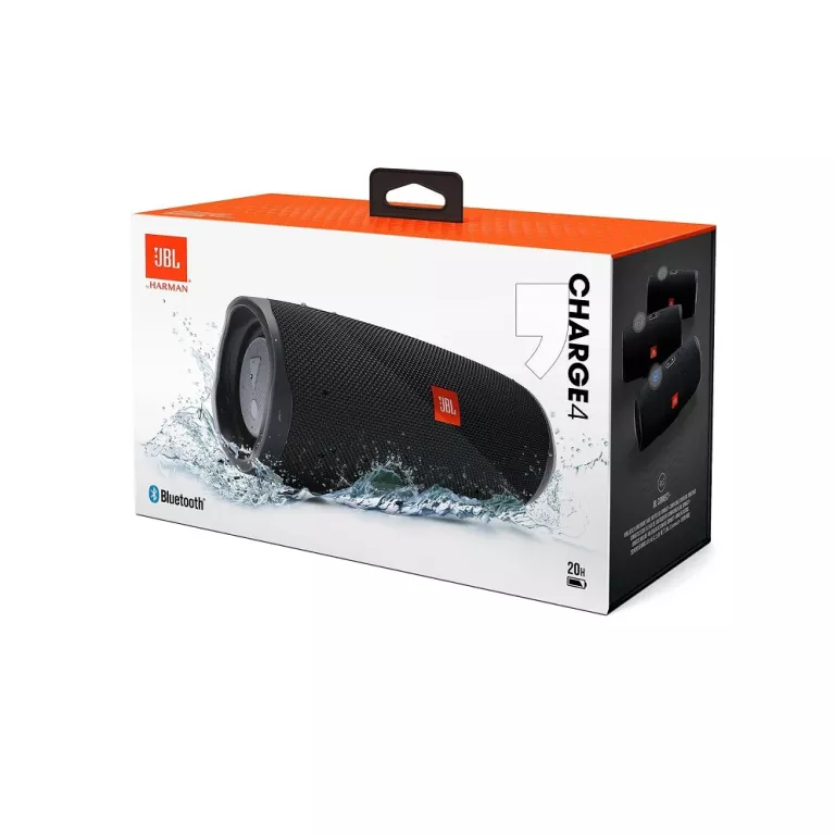 GŁOŚNIK BLUETOOTH 4.2 JBL CHARGE 4 CZARNY IPX7