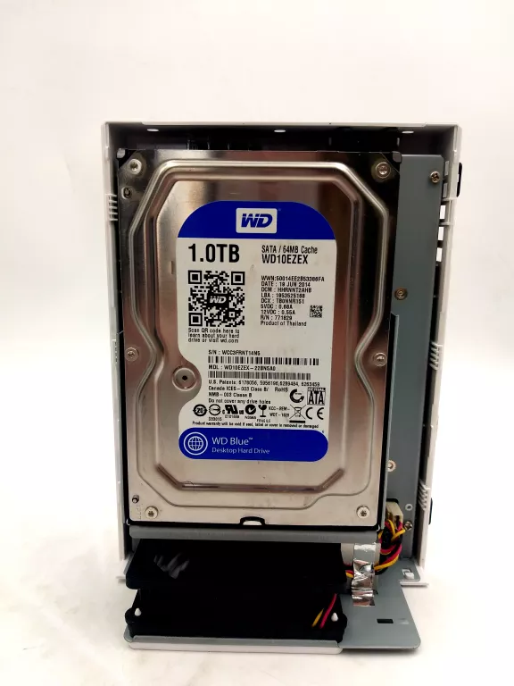 SYNOLOGY DS216J WD BLUE DYSK 1TB SATA/64MB WD10EZEX