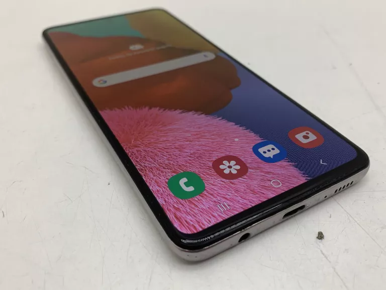SMARTFON SAMSUNG GALAXY A51 4 GB / 128 GB 4G (LTE) BIAŁY