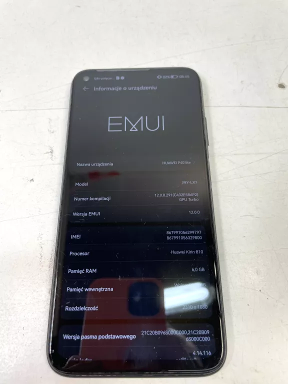 SMARTFON HUAWEI P40 LITE 6 GB / 128 GB