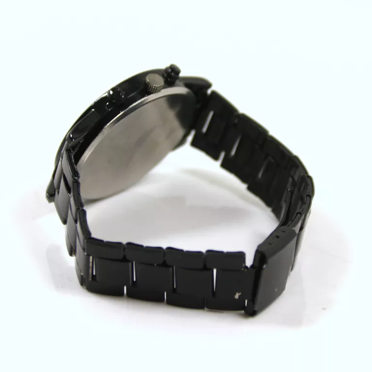 ZEGAREK UNISEX CZARNA BRANSOLETA