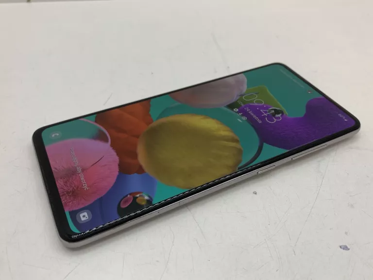SMARTFON SAMSUNG GALAXY A51 4 GB / 128 GB 4G (LTE) BIAŁY