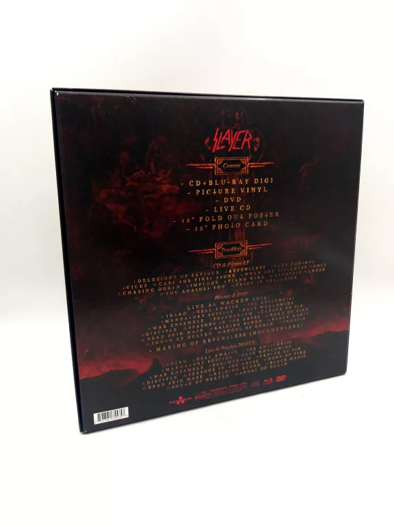 SLAYER - REPENTLESS BOX SET PICTURE VINYL LP + CD + DVD