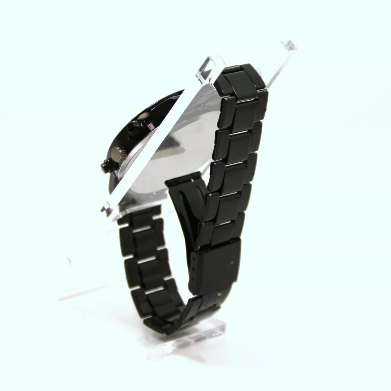ZEGAREK UNISEX CZARNA BRANSOLETA