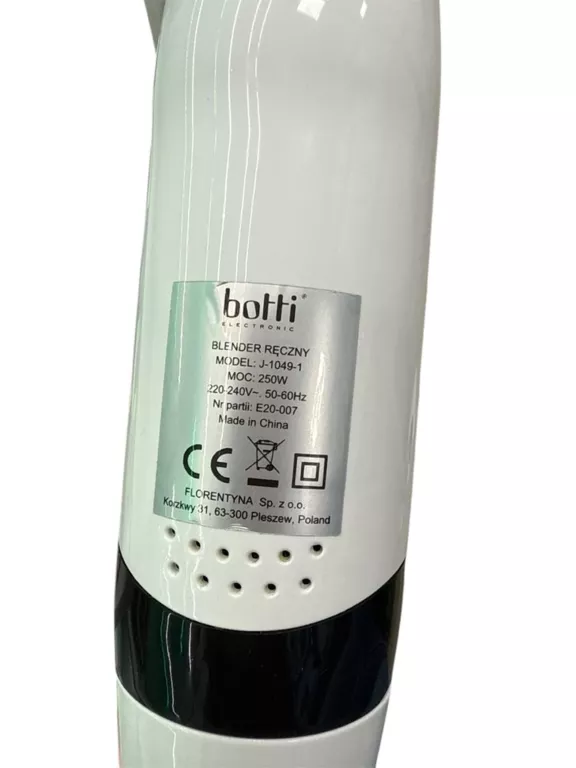 BLENDER RĘCZNY BOTTI VENDI J-1049-1