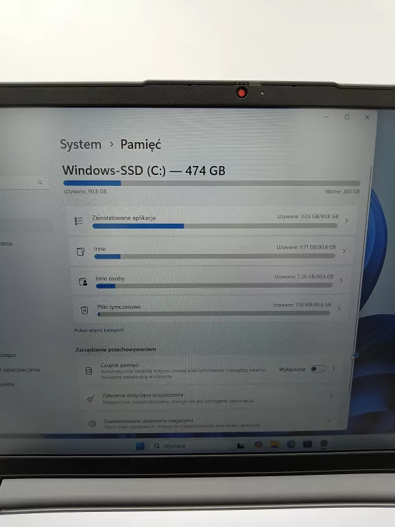 LAPTOP IDEAPAD 3 15ALC6 AMD RYZEN 5000 SERIES 8/512GB WIN 11 HOME+ŁAD
