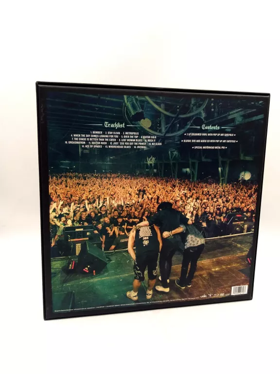 MOTÖRHEAD - CLEAN YOUR CLOCK (2XLP BOXSET W/ CD, DVD, BLUERAY) LIMITED EDI