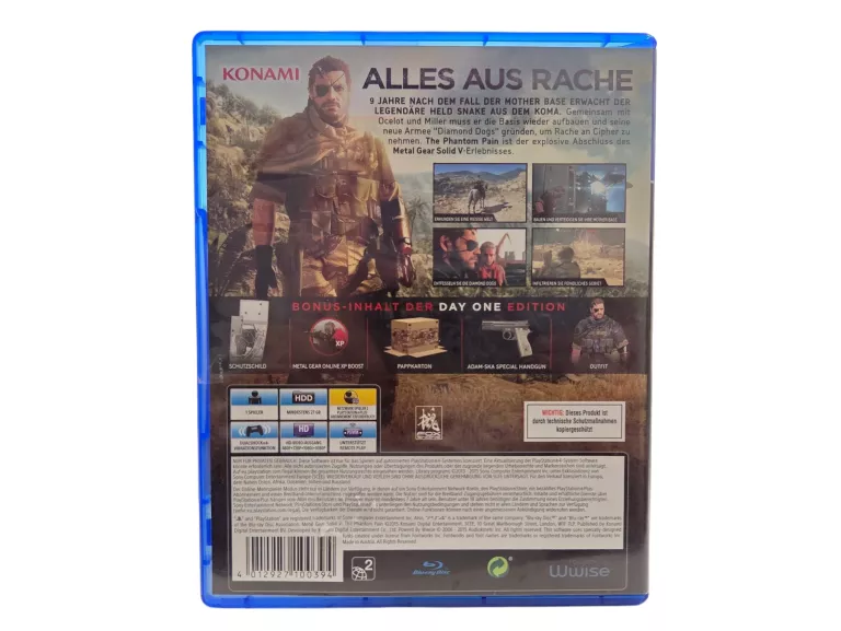 GRA NA PS4 METAL GEAR SOLID V THE PHANTOM PAIN