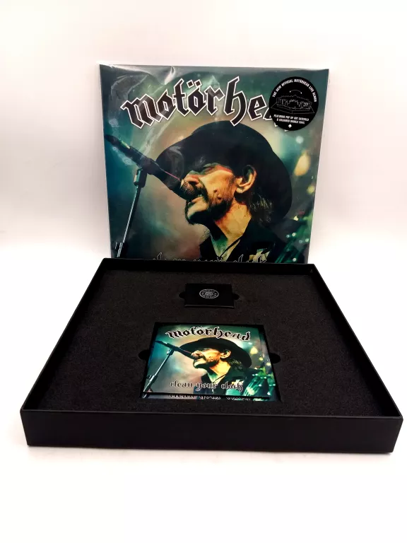 MOTÖRHEAD - CLEAN YOUR CLOCK (2XLP BOXSET W/ CD, DVD, BLUERAY) LIMITED EDI