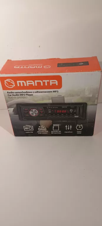 RADIO SAMOCHODOWE MANTA RS4503