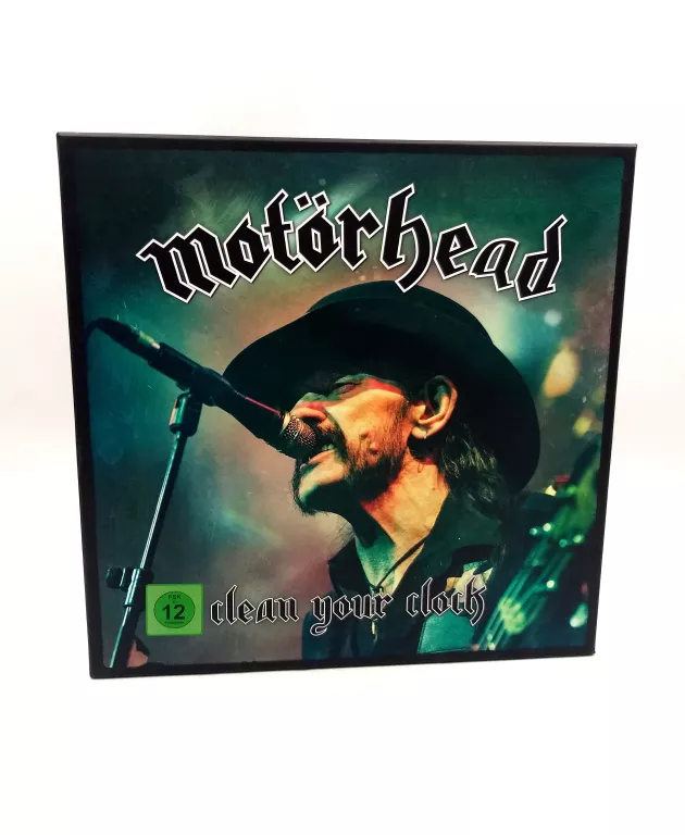 MOTÖRHEAD - CLEAN YOUR CLOCK (2XLP BOXSET W/ CD, DVD, BLUERAY) LIMITED EDI
