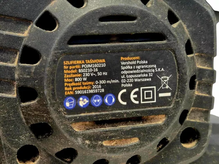 SZLIFIERKA TAŚMOWA NITEO TOOLS BS0210-16
