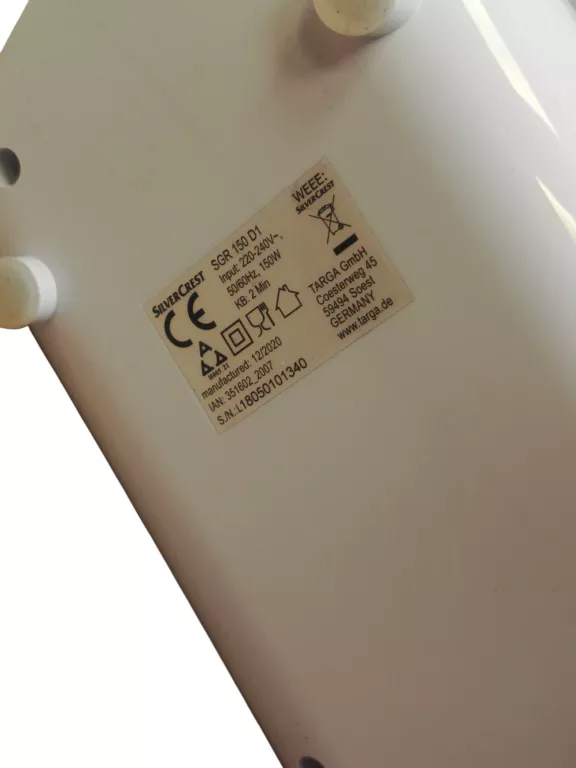 TARKA SZATKOWNICA SILVERCREST DO WARZYW SGR 150 D1