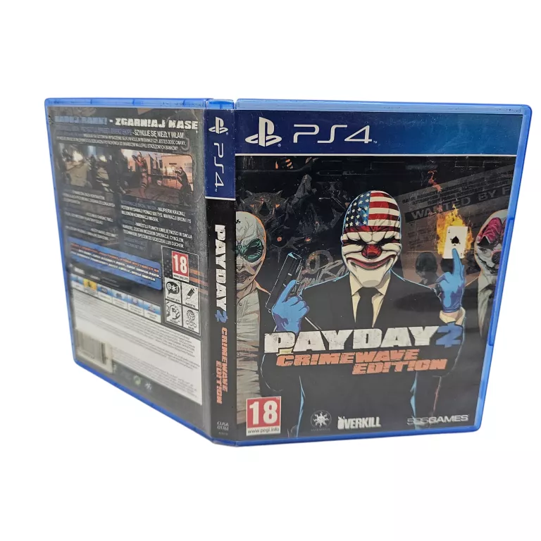 PAYDAY 2 CRIMEWAVE EDITION PS4