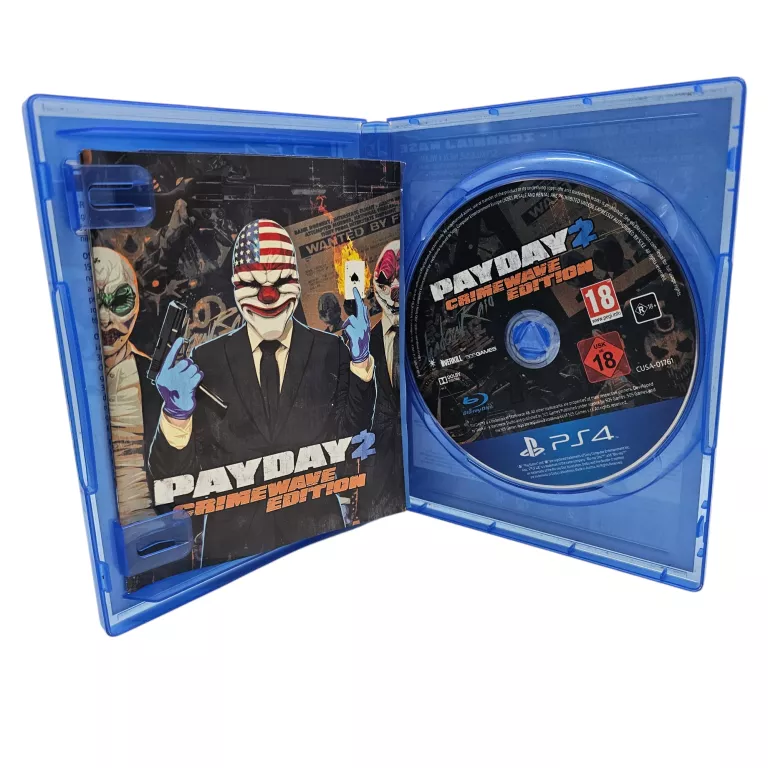 PAYDAY 2 CRIMEWAVE EDITION PS4