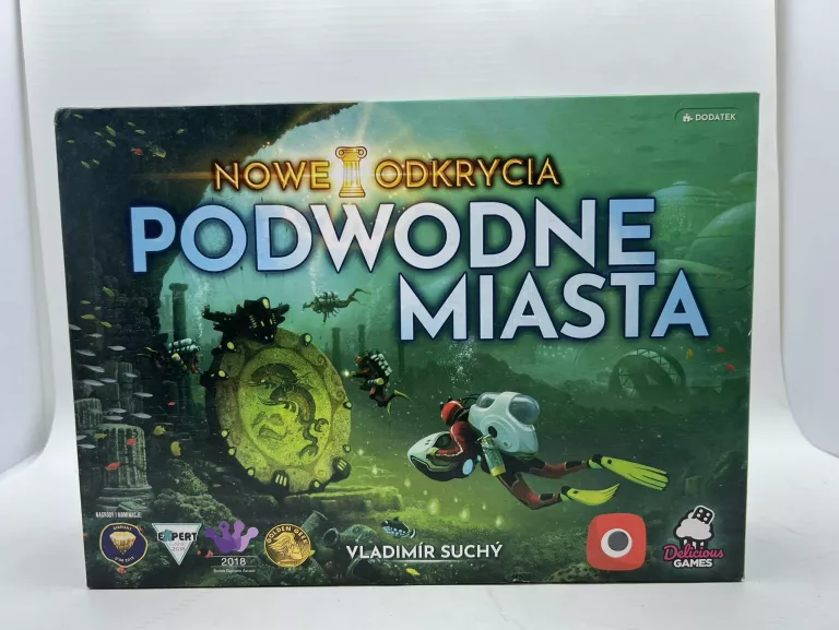 GRA PLANSZOWA PODWODNE MIASTA/ ODKRYCIA PODWODNE MIASTA