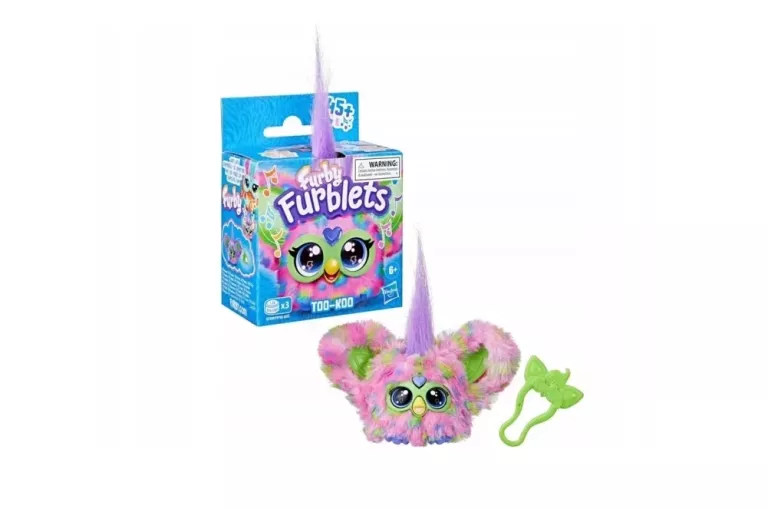 FURBY FURBIŚ FURBLETS INTERAKTYWNA MASKOTKA TOO-KOO ROCK N ROLL