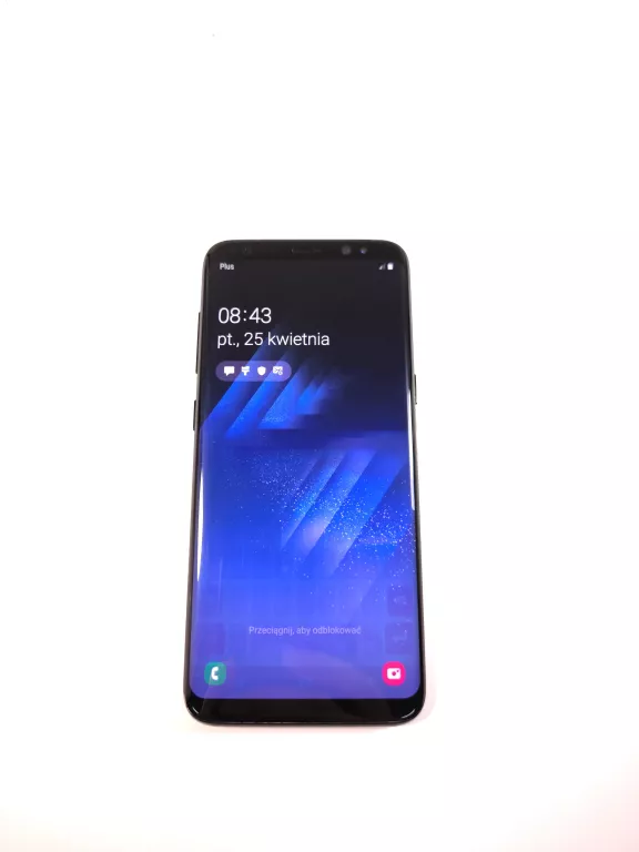 TELEFON SAMSUNG GALAXY S8 SAM TEL 4/64GB PRZEŚWIETLONY EKRAN