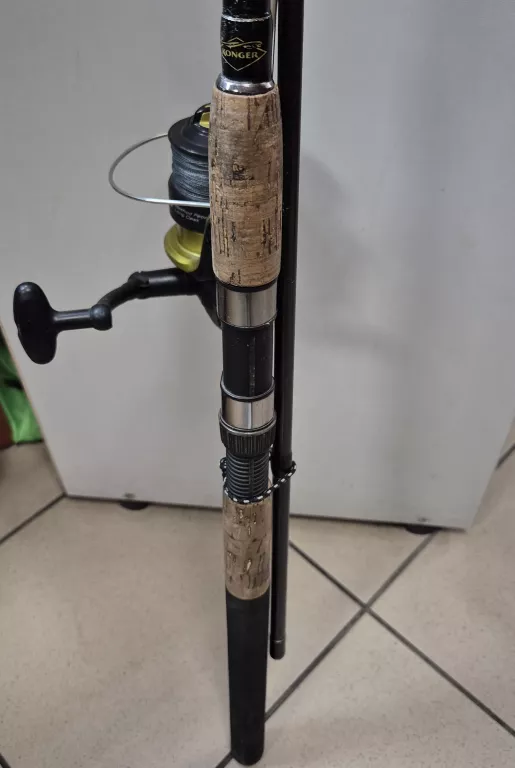 WĘDKA SPINNINGOWA KONGER CARBOMAXX 3M + KOŁOWROTEK KONGER 330FD