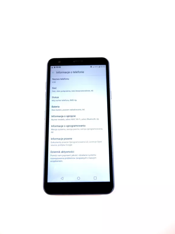 TELEFON LG K30 SAM TEL