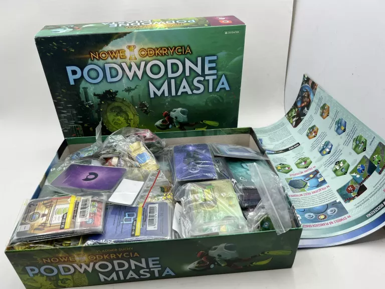GRA PLANSZOWA PODWODNE MIASTA/ ODKRYCIA PODWODNE MIASTA